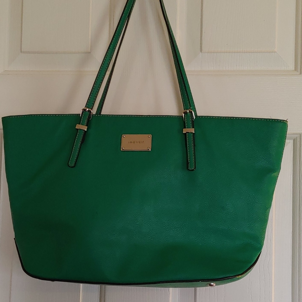 Nine West Green Shoulder Bag